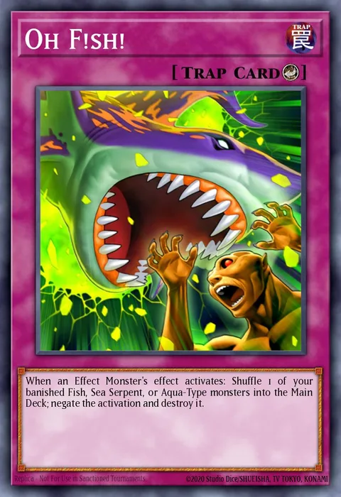 Oh F!sh! trading card