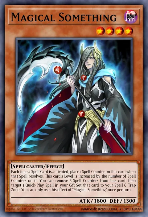Magical Something trading card
