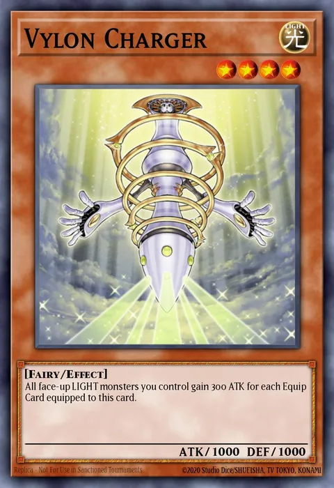 Vylon Charger trading card