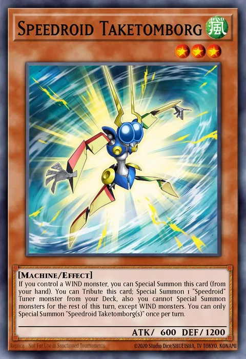 Speedroid Taketomborg trading card