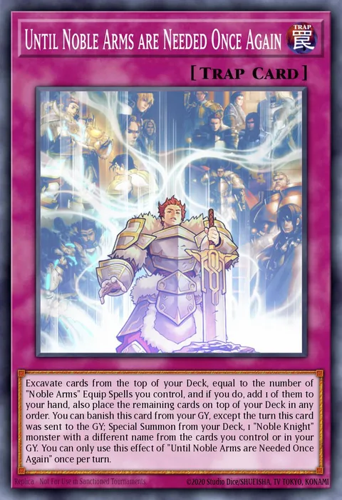 Until Noble Arms are Needed Once Again trading card