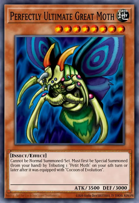 Perfectly Ultimate Great Moth trading card