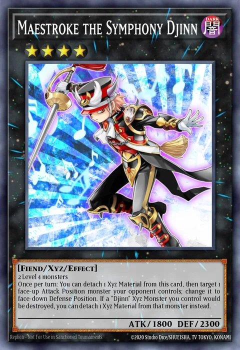 Maestroke the Symphony Djinn trading card
