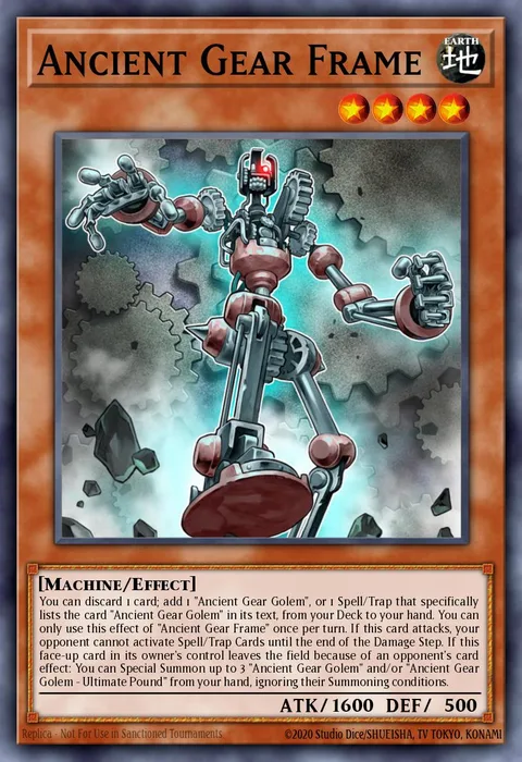 Ancient Gear Frame trading card