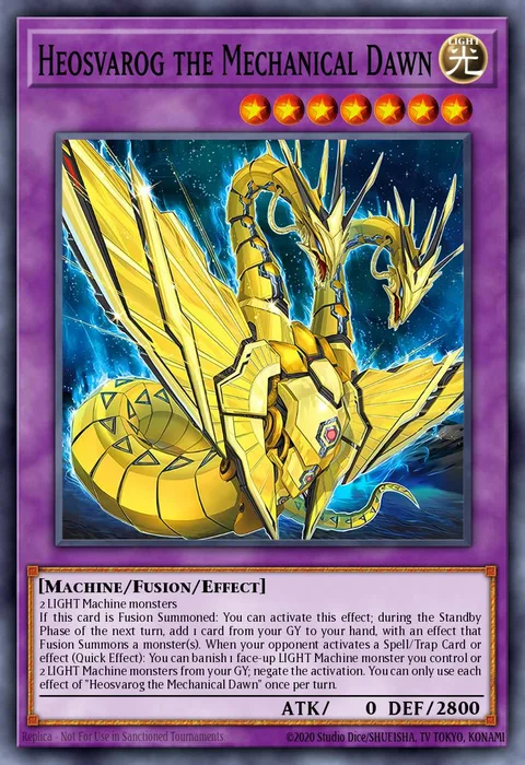 Heosvarog the Mechanical Dawn trading card