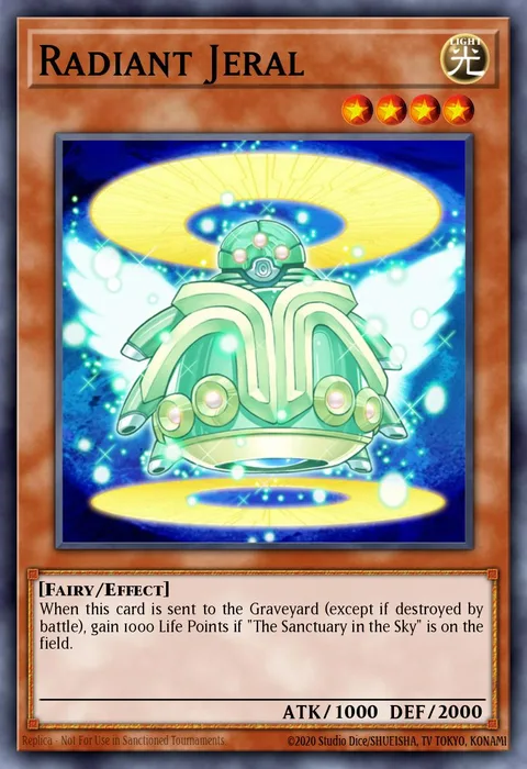 Radiant Jeral trading card