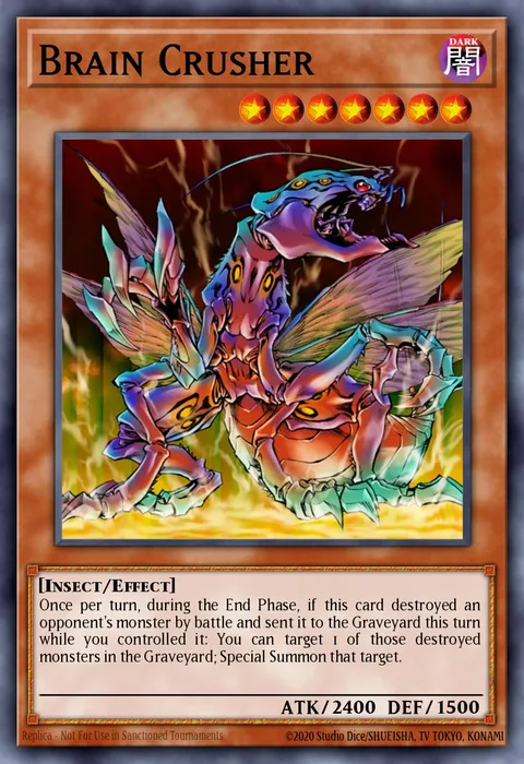 Brain Crusher trading card