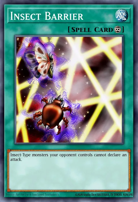 Insect Barrier trading card