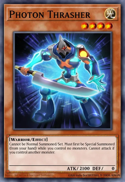 Photon Thrasher trading card