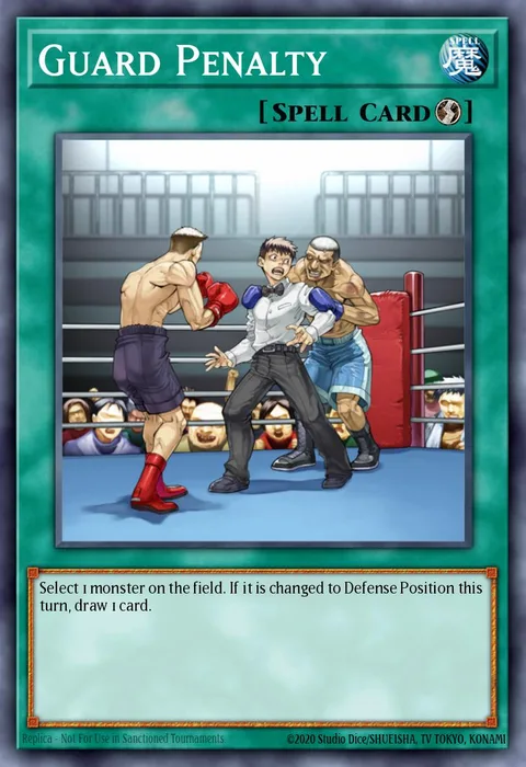 Guard Penalty trading card