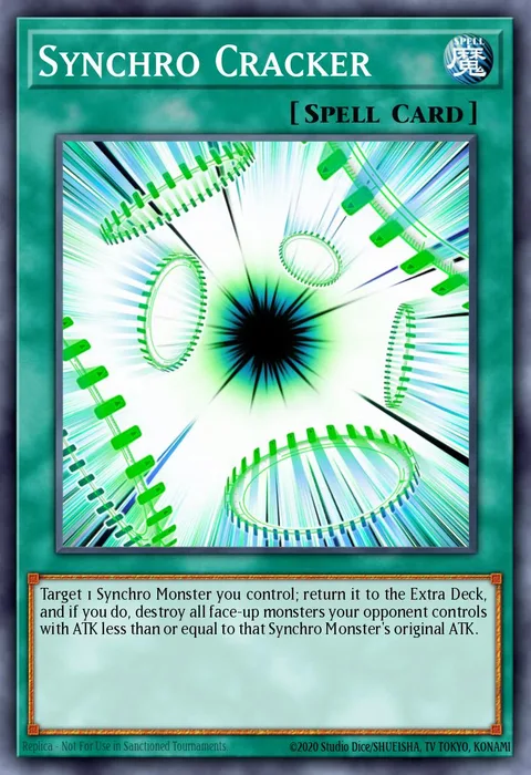 Synchro Cracker trading card