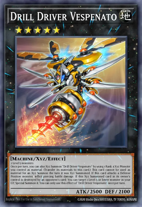 Drill Driver Vespenato trading card