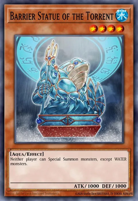Barrier Statue of the Torrent trading card