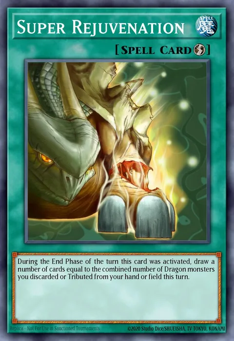 Super Rejuvenation trading card