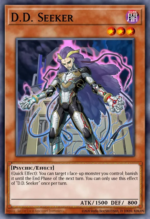 D.D. Seeker trading card
