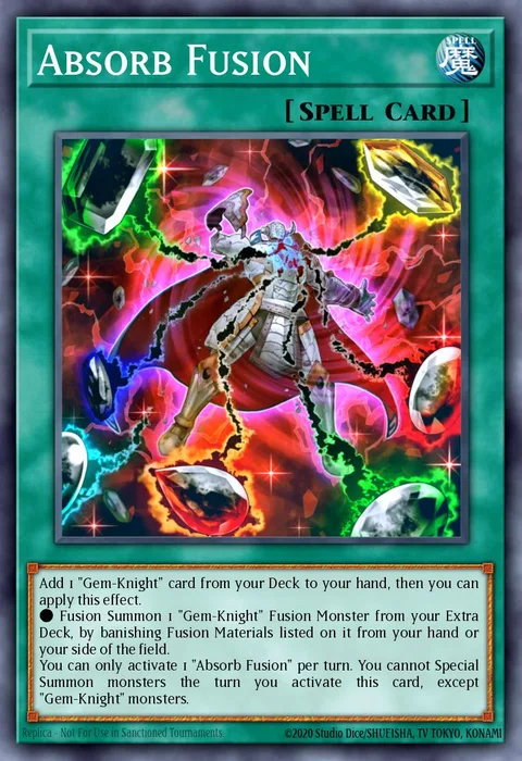 Absorb Fusion trading card