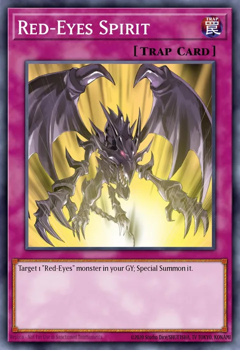 Red-Eyes Spirit trading card