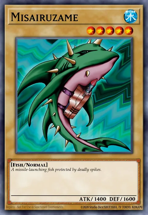 Misairuzame trading card