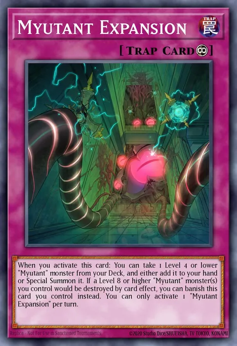 Myutant Expansion trading card