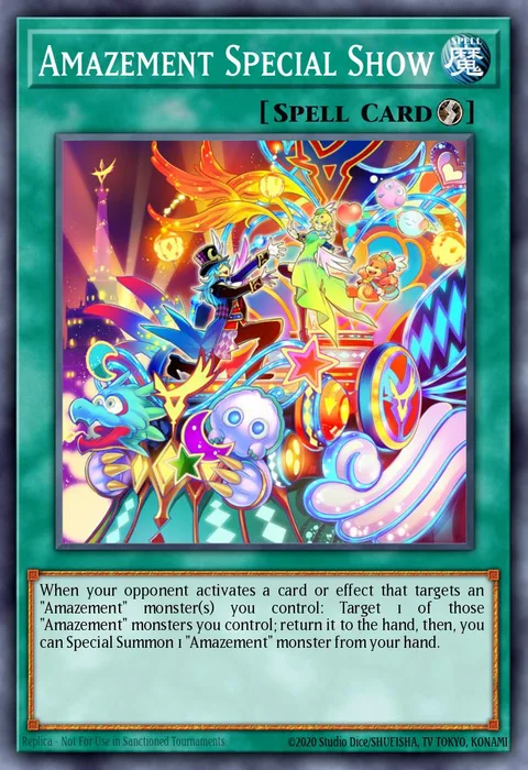 Amazement Special Show trading card