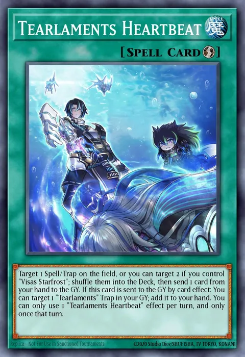 Tearlaments Heartbeat trading card