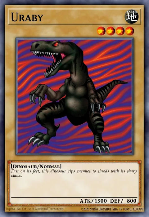 Uraby trading card