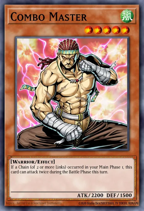 Combo Master trading card