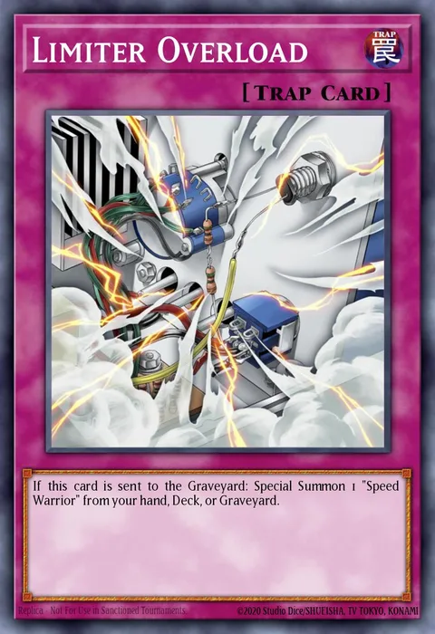 Limiter Overload trading card