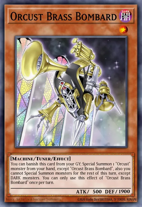 Orcust Brass Bombard trading card