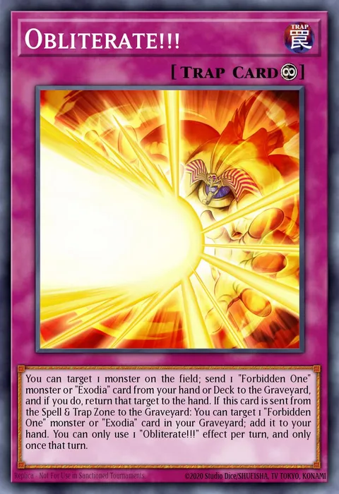 Obliterate!!! trading card