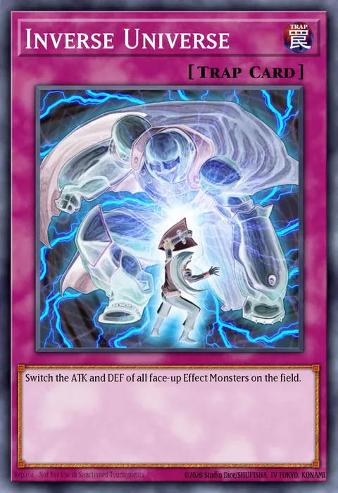 Inverse Universe trading card