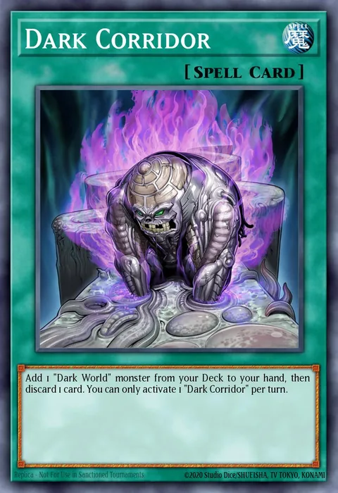 Dark Corridor trading card