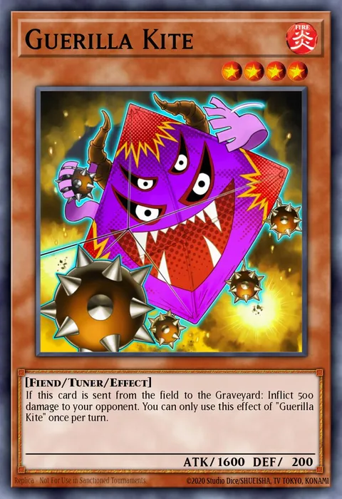 Guerilla Kite trading card