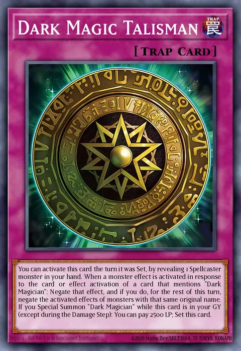 Dark Magic Talisman trading card