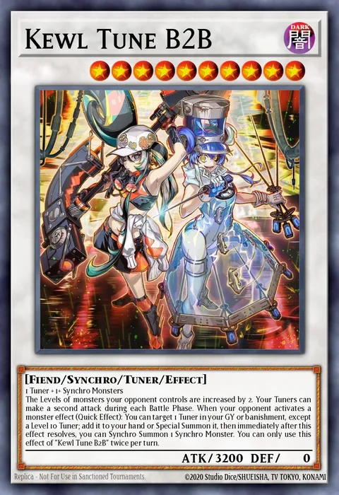 Kewl Tune B2B trading card