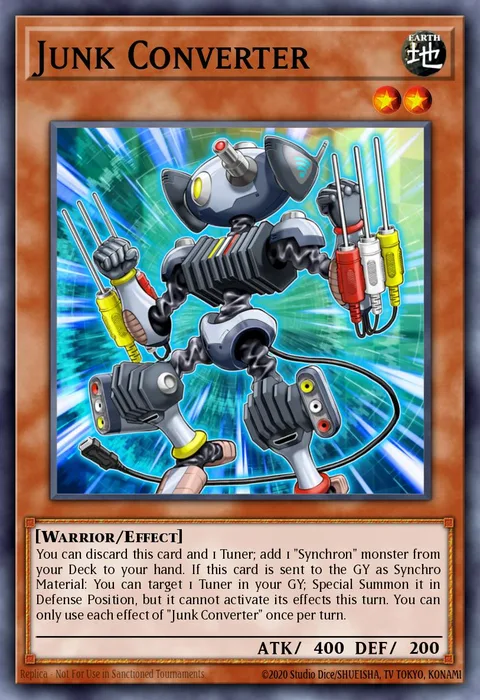Junk Converter trading card