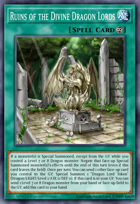 Ruins of the Divine Dragon Lords trading card