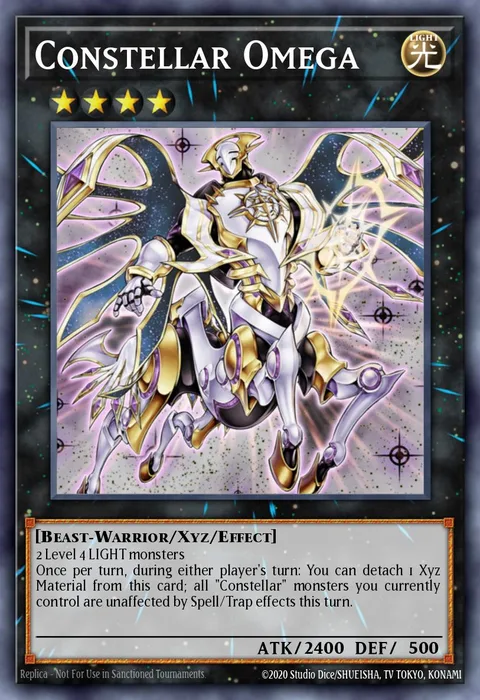 Constellar Omega trading card