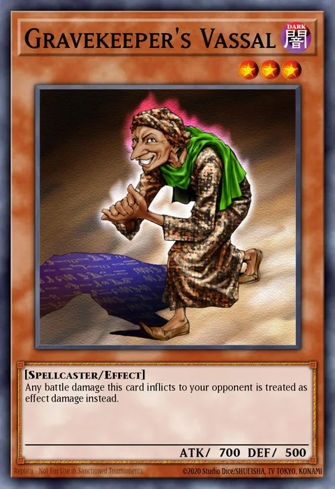Gravekeeper's Vassal trading card