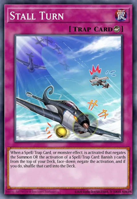 Stall Turn trading card