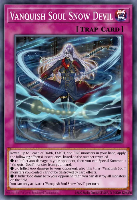 Vanquish Soul Snow Devil trading card