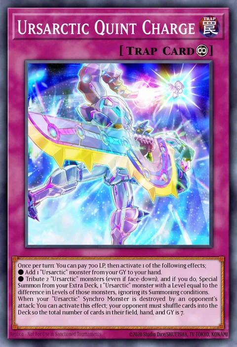 Ursarctic Quint Charge trading card