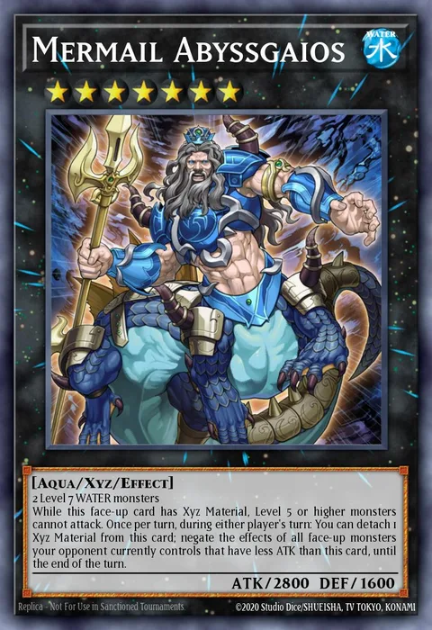 Mermail Abyssgaios trading card