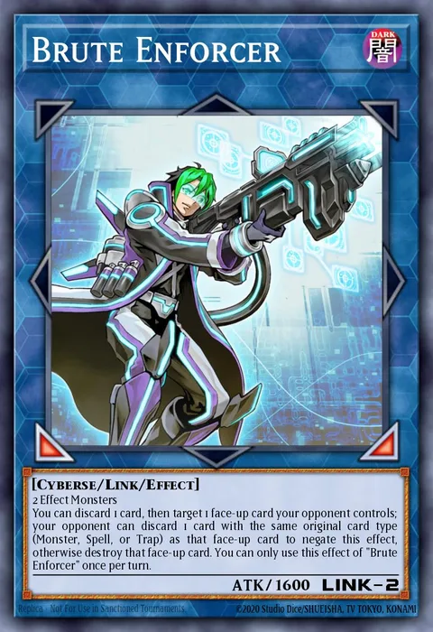 Brute Enforcer trading card