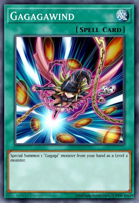 Gagagawind trading card