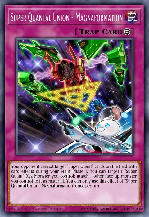Super Quantal Union - Magnaformation trading card