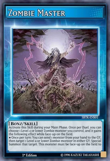Zombie Master (Skill Card) trading card
