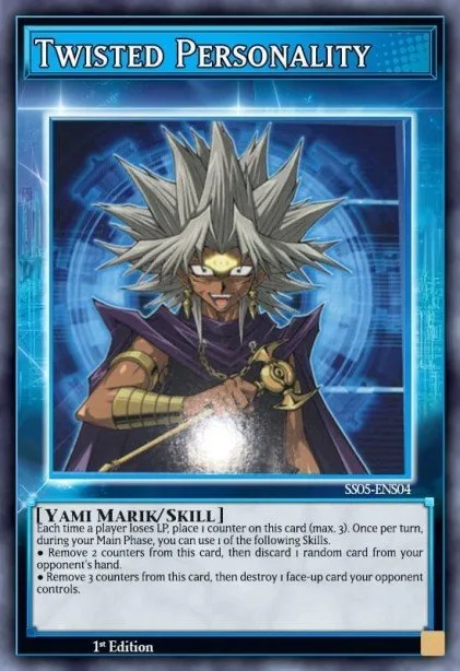 Twisted Personality trading card