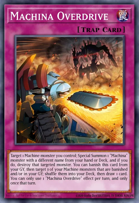 Machina Overdrive trading card