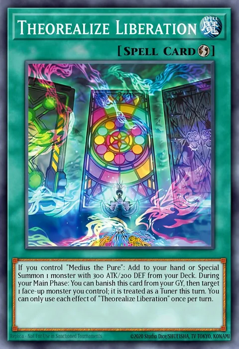 Theorealize Liberation trading card